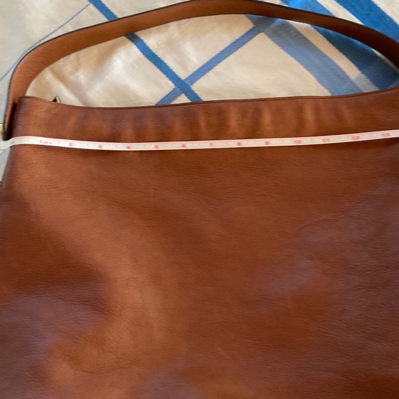 Fossil Brown Leather Shoulder Bag - Picture 10 of 12